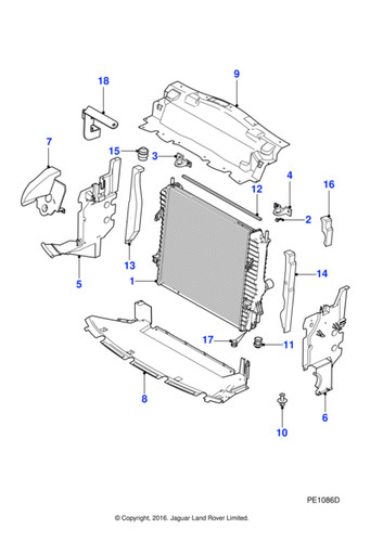Jaguar genuine c2p25696 - genuine,