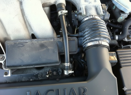 Engine crankcase breather hose - engine,