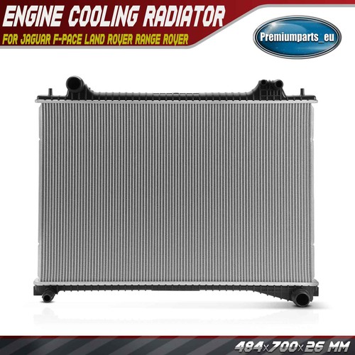 Engine coolant radiator - engine,